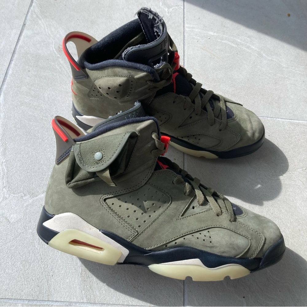 Travis Scott x Air Jordan 6 Retro 'Olive’